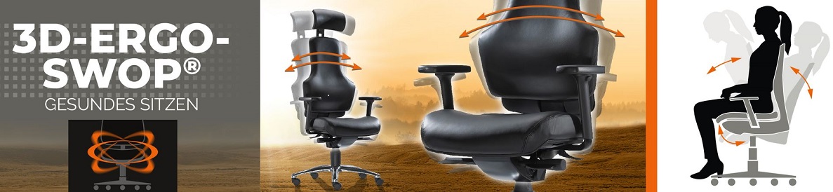Bürostuhl-Plauen.de ➜ 3D-ErgoSWOP ➜ Bewegtes Sitzen